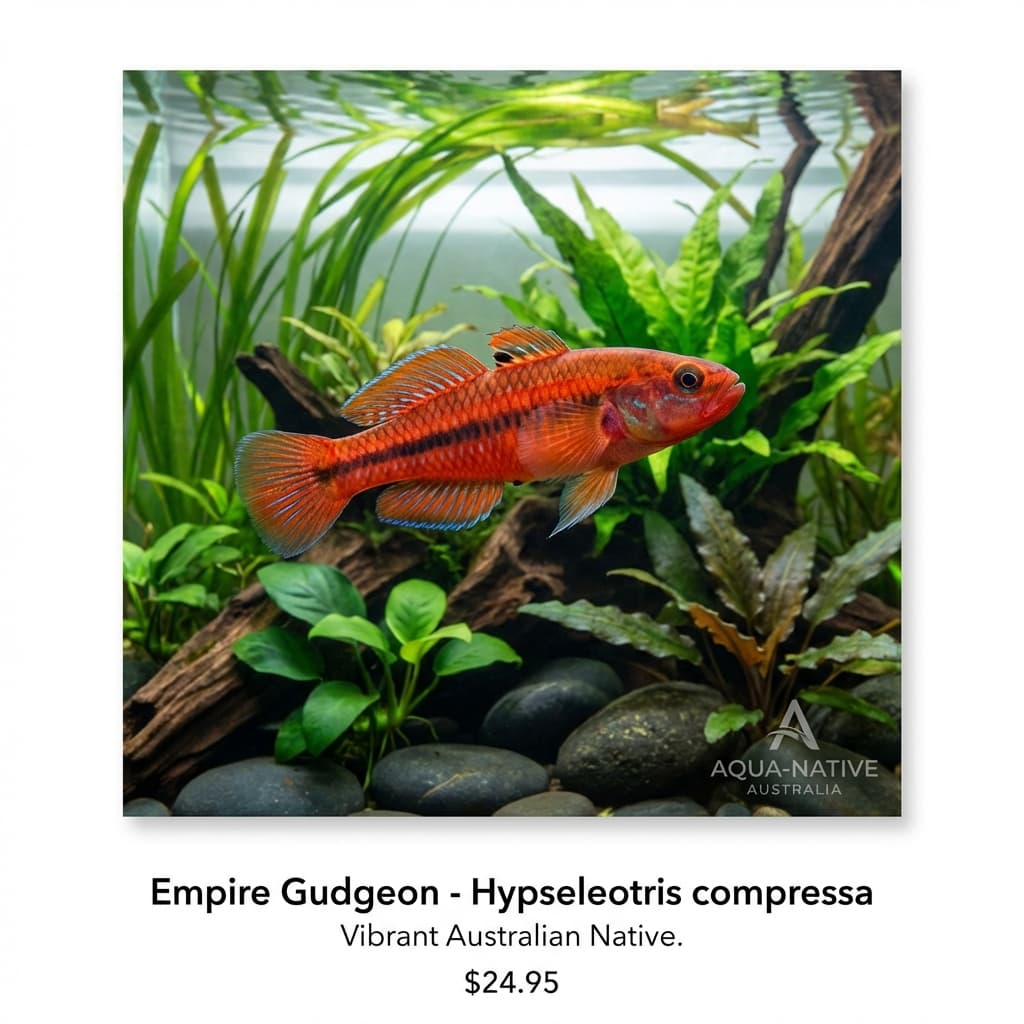Empire Gudgeon (Hypseleotris compressa)