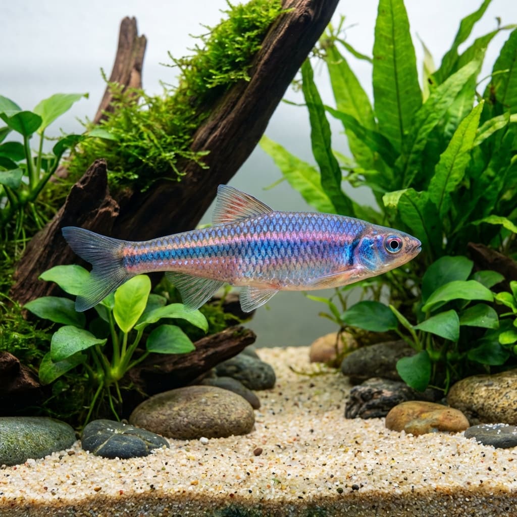Rainbow Shiner (Notropis chrosomus)
