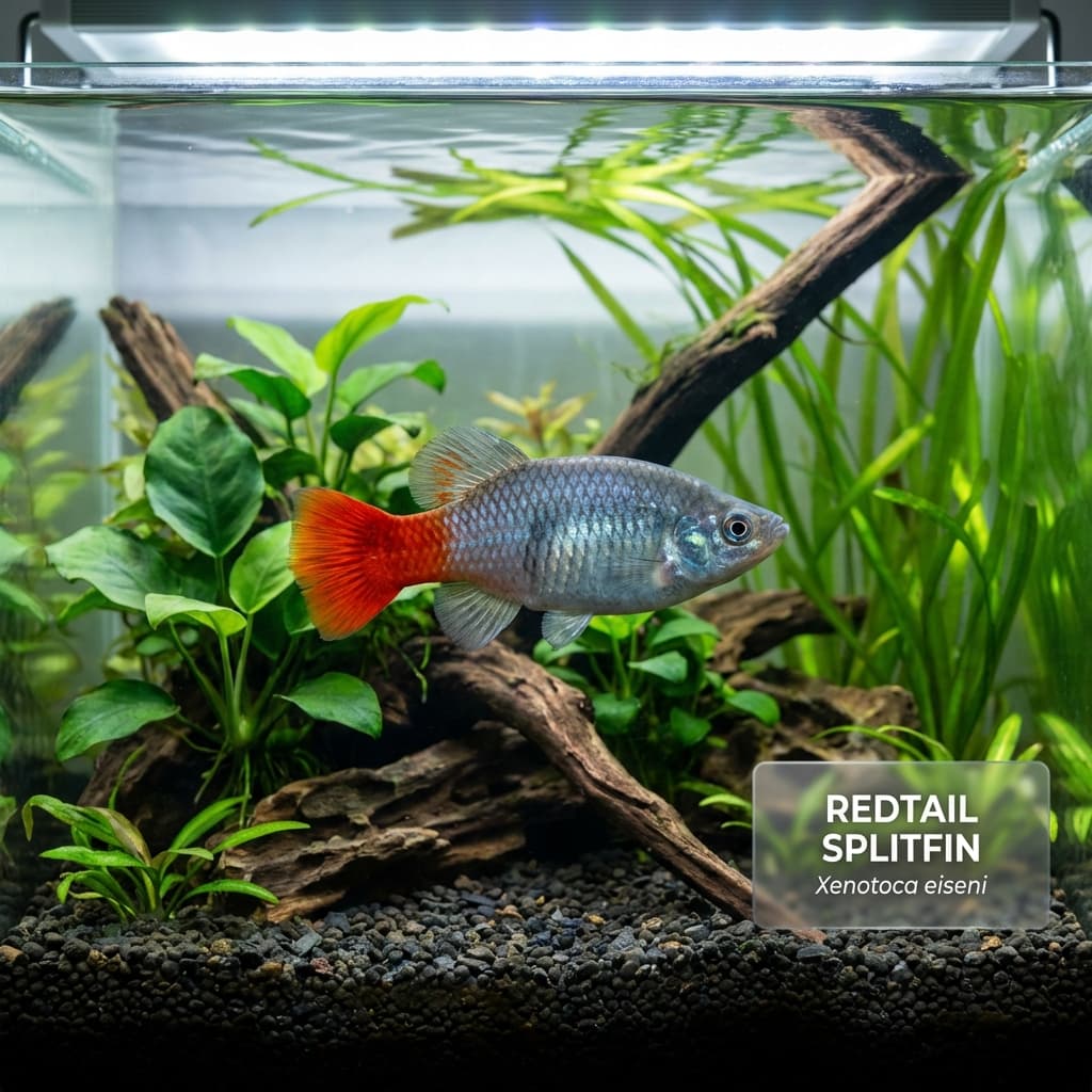 Redtail Splitfin (Xenotoca eiseni)