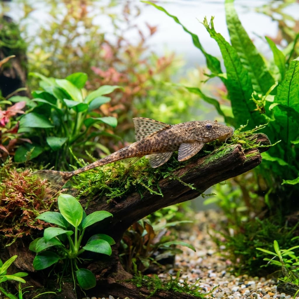 Whiptail Catfish (Rineloricaria lanceolata)