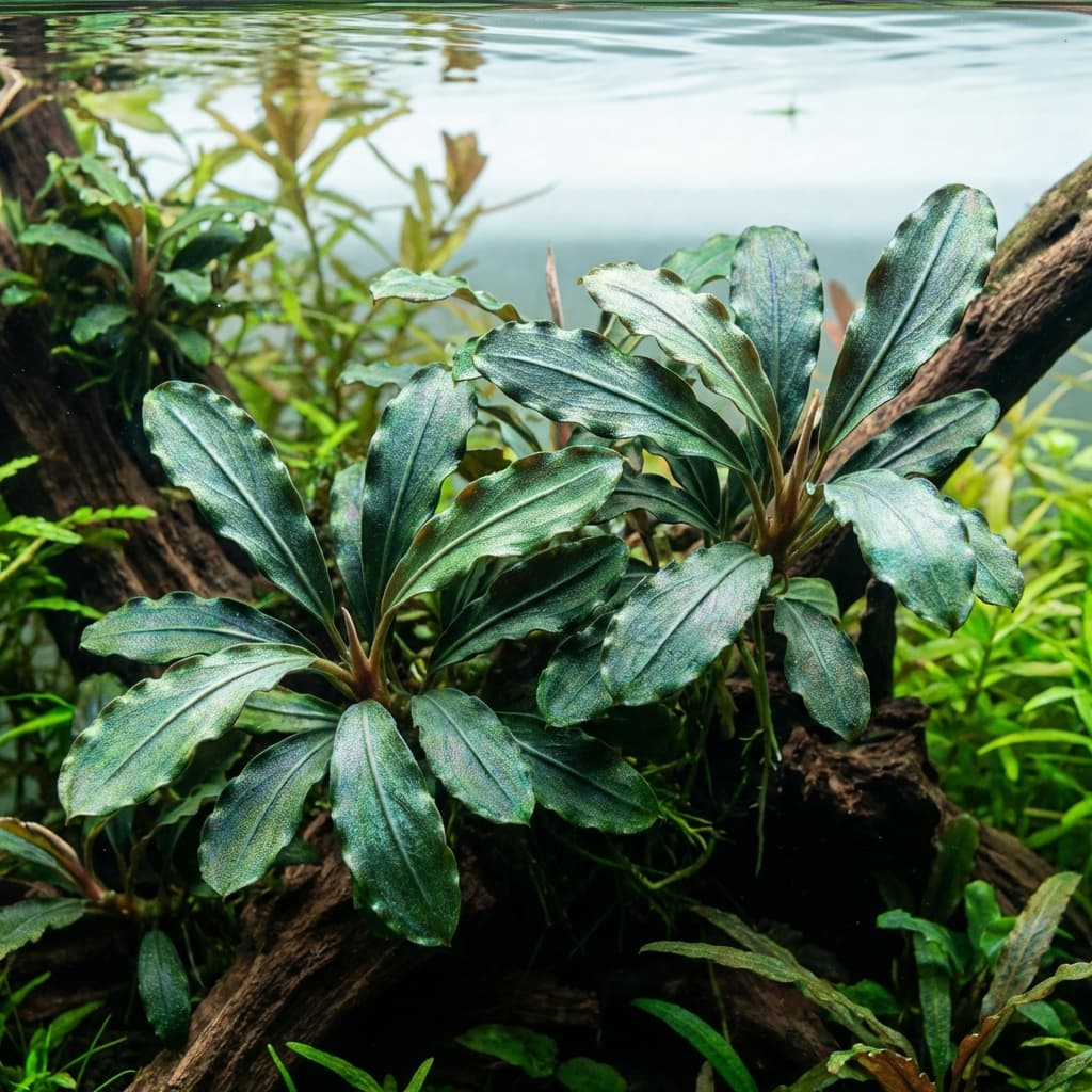 Bucephalandra Green Wavy