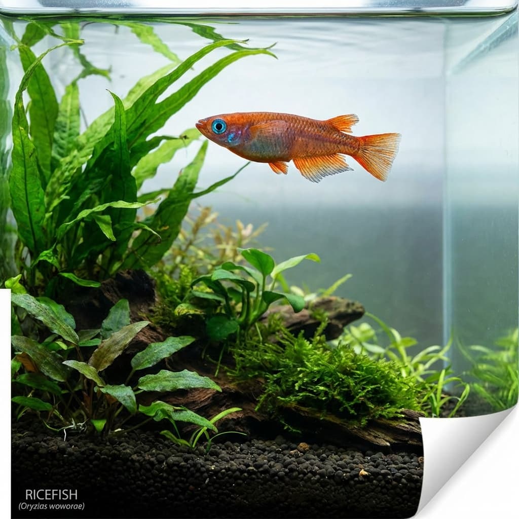 Ricefish (Oryzias woworae)