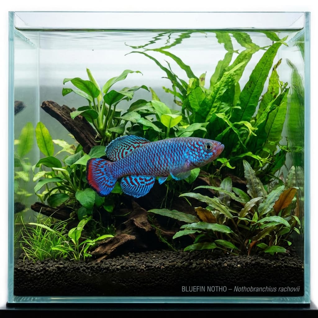 Bluefin Notho (Nothobranchius rachovii)
