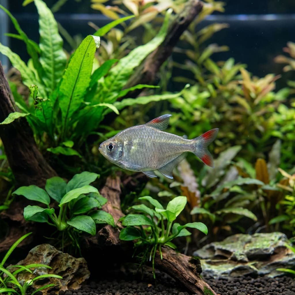 Buenos Aires Tetra (Hyphessobrycon anisitsi)
