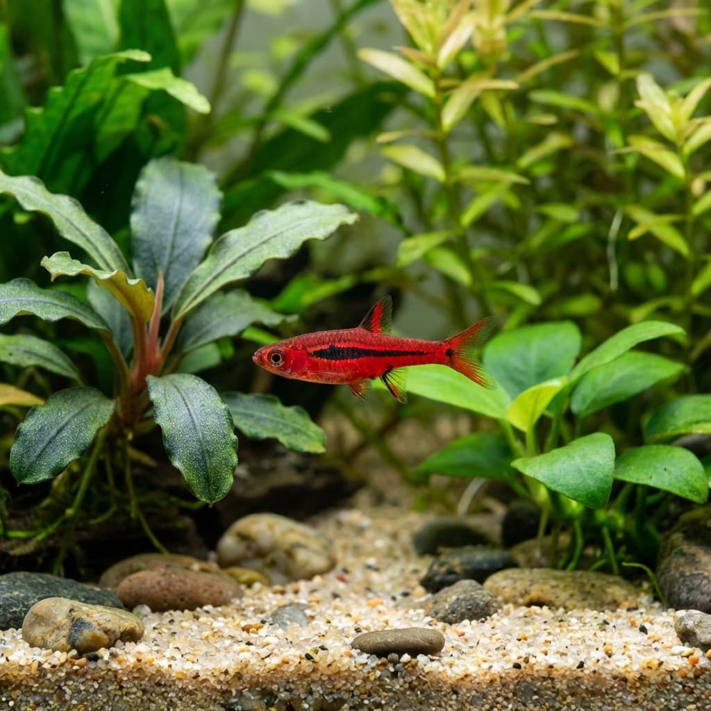 Chili Rasbora (Boraras brigittae)
