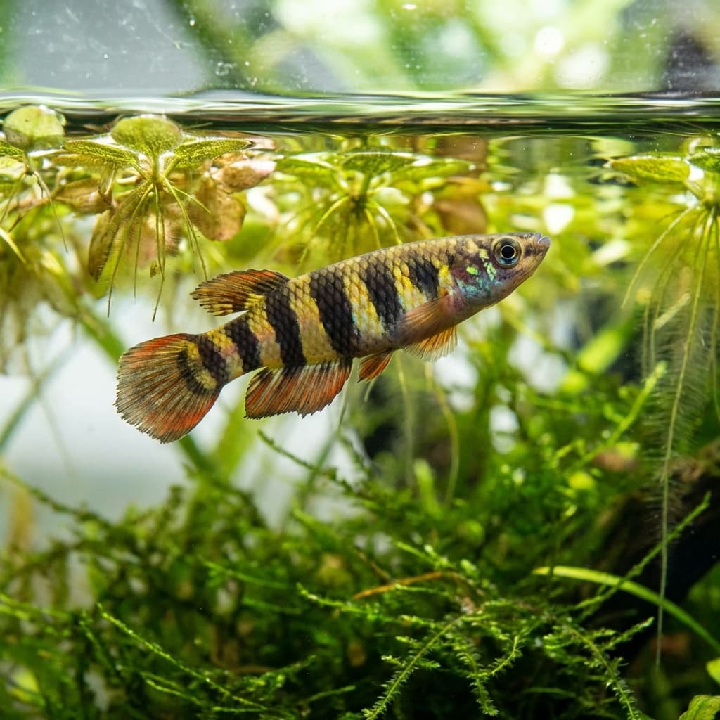 Clown Killifish (Epiplatys annulatus)