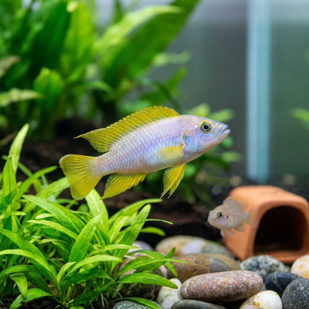 Daffodil Cichlid (Neolamprologus pulcher)