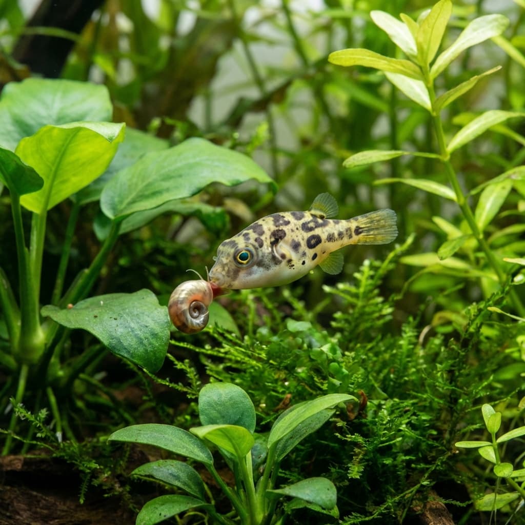 Dwarf Pea Puffer (Carinotetraodon travancoricus)