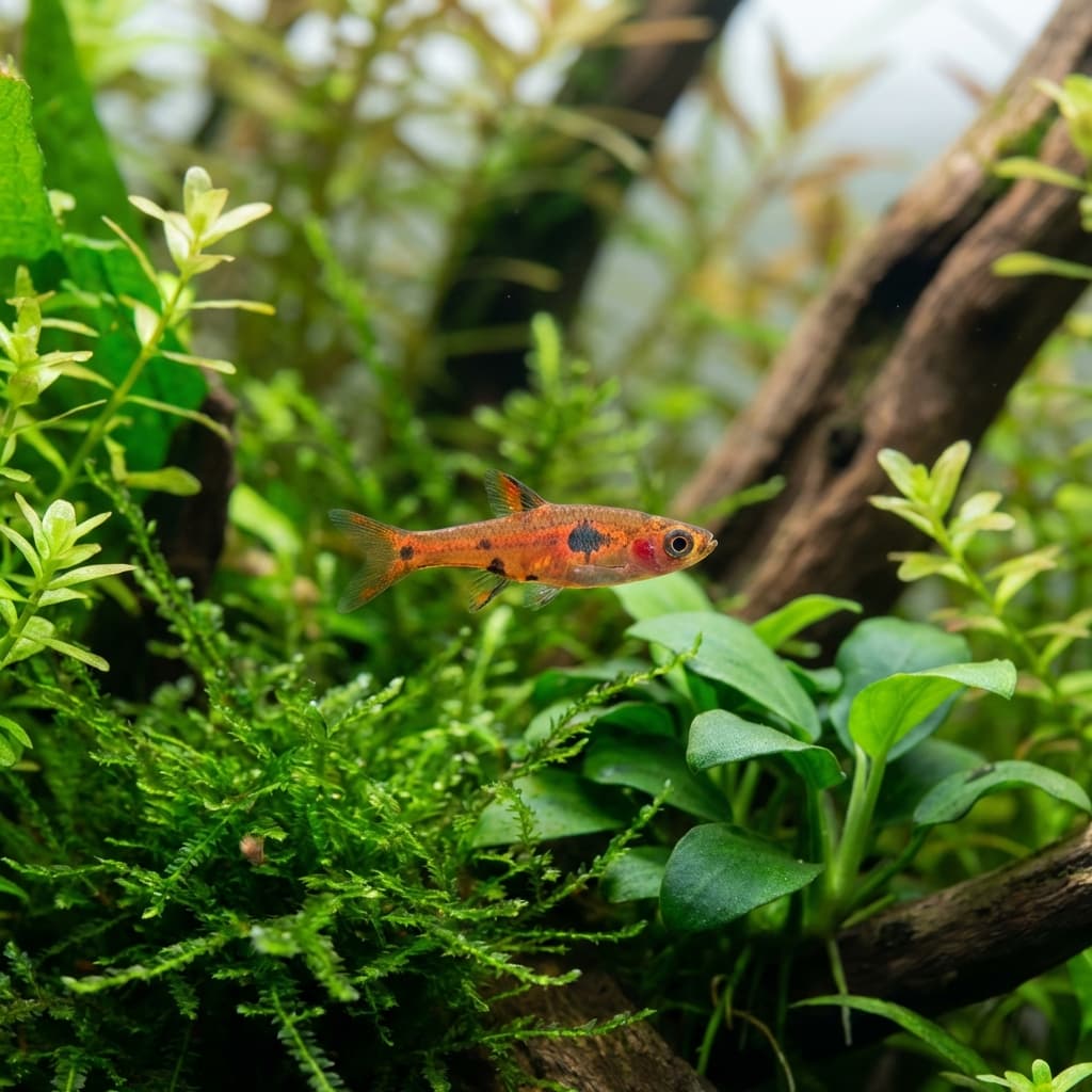 Dwarf Rasbora (Boraras maculatus)