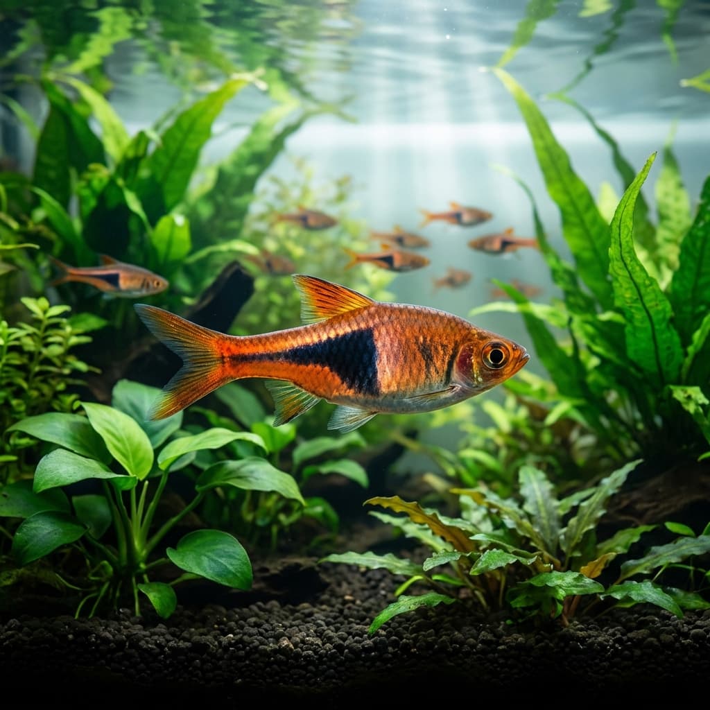 Harlequin Rasbora (Trigonostigma heteromorpha)