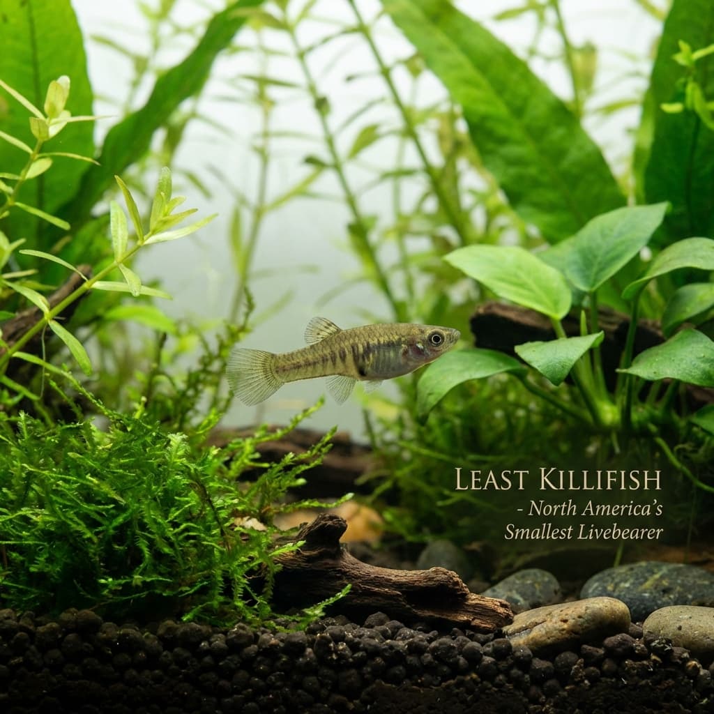 Least Killifish (Heterandria formosa)