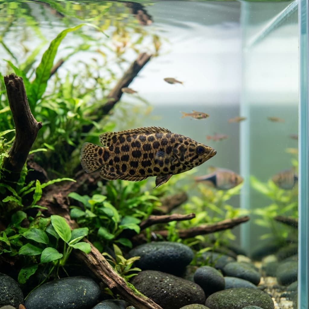 Leopard Bush Fish (Ctenopoma acutirostre)