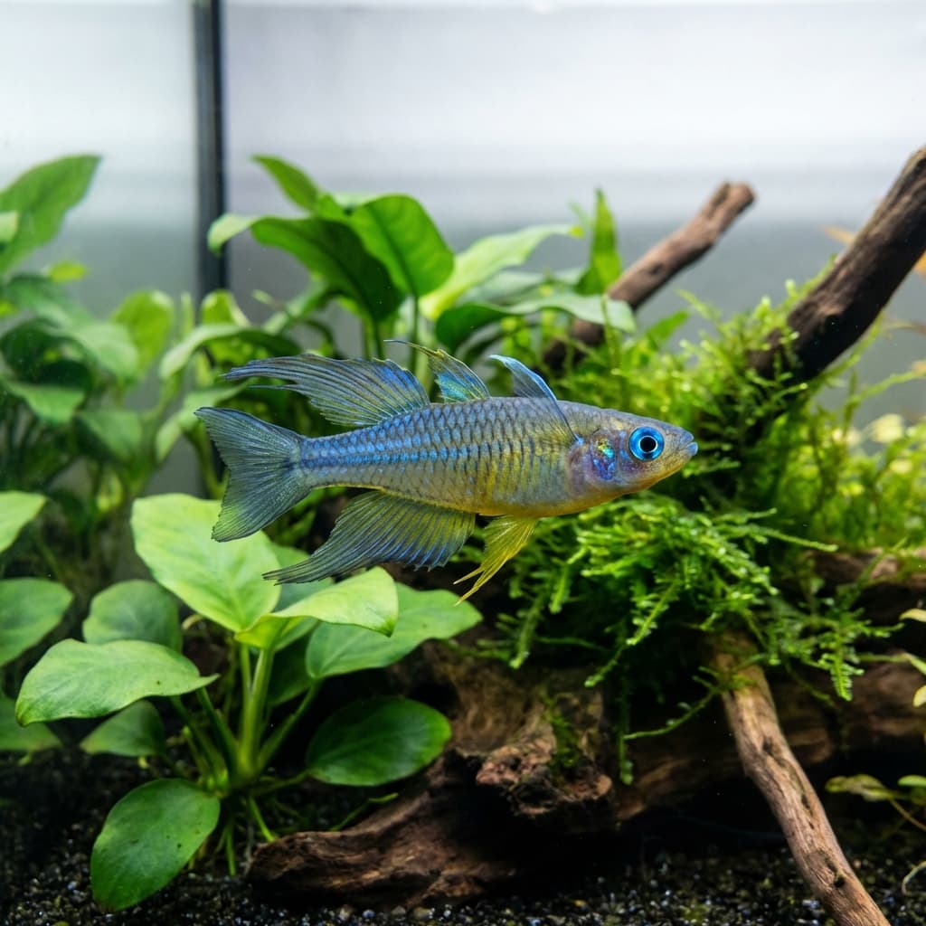 Longfin Blue Eye Rainbowfish (Pseudomugil cyanodorsalis)