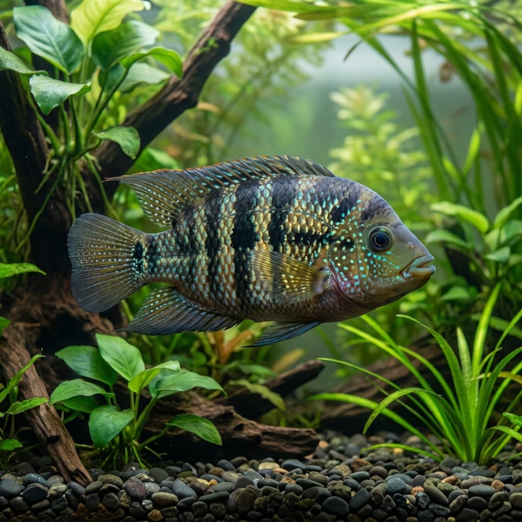 Mayan Cichlid (Mayaheros urophthalmus)