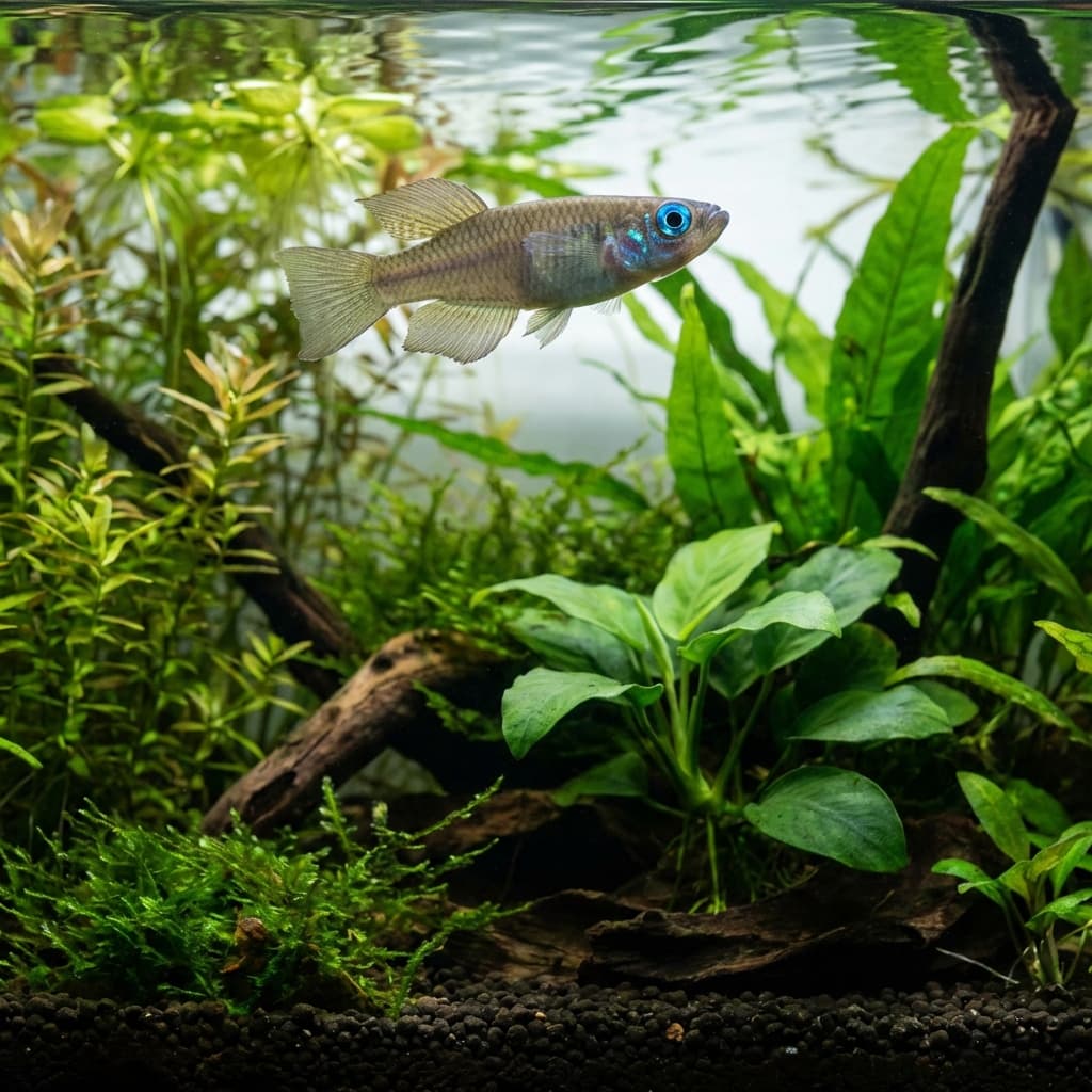 Norman's Lampeye (Poropanchax normani)