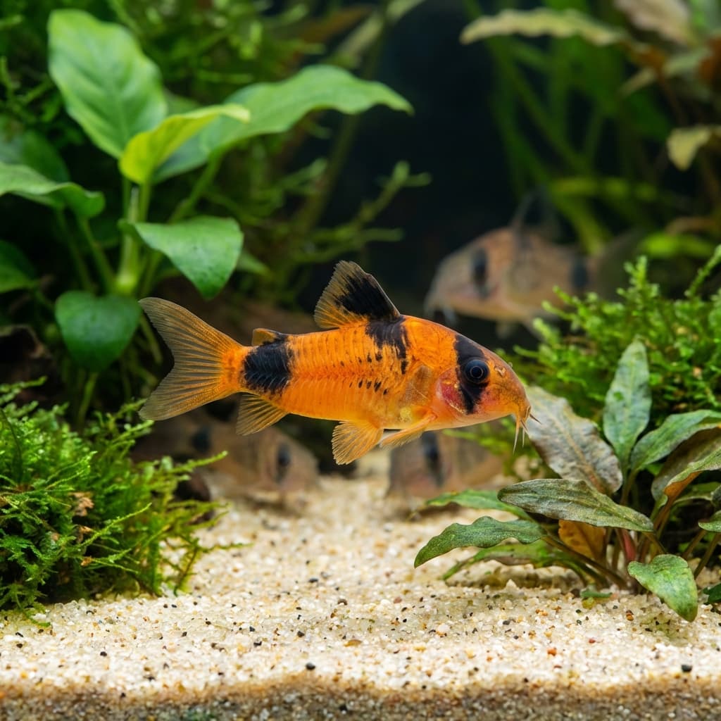 Orange Venezuela Corydoras (Corydoras venezuelanus)