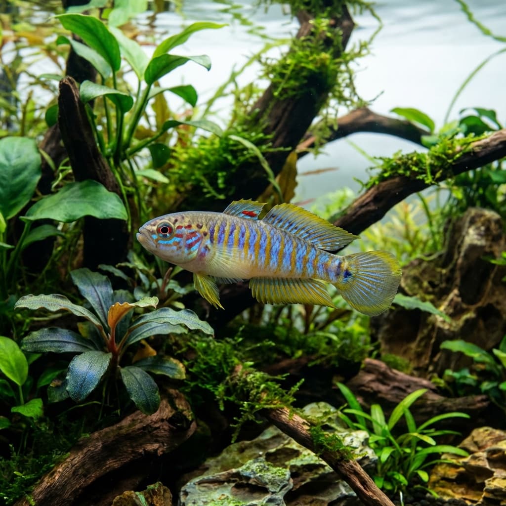 Peacock Gudgeon (Tateurndina ocellicauda)