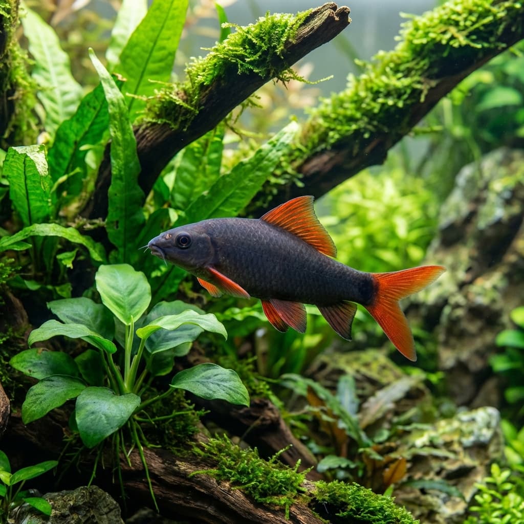 Rainbow Shark (Epalzeorhynchos frenatum)