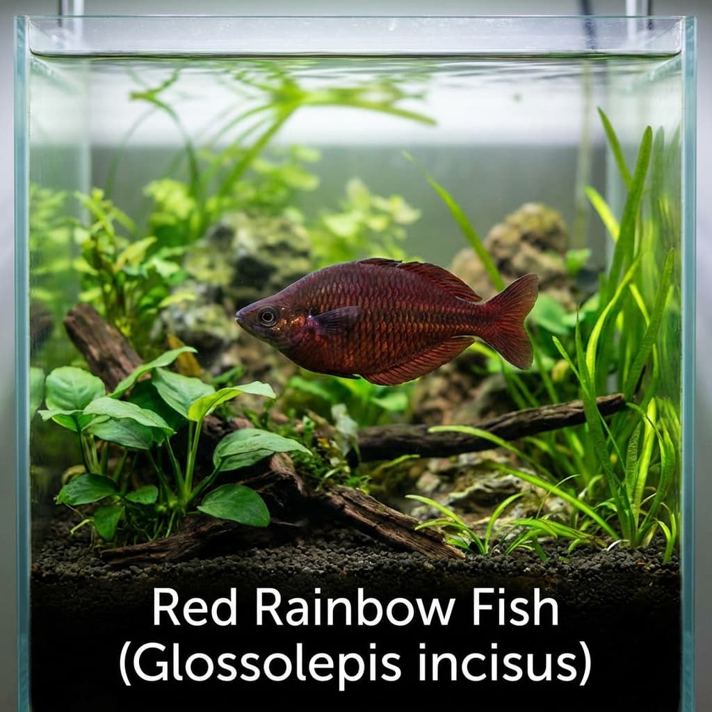 Red Rainbow Fish (Glossolepis incisus)