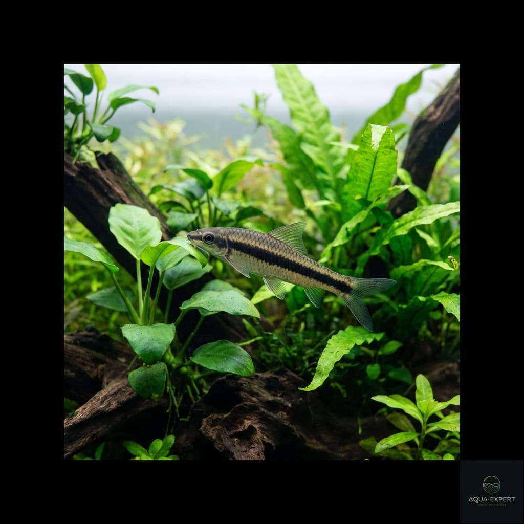 Siamese Algae Eater (Crossocheilus oblongus)