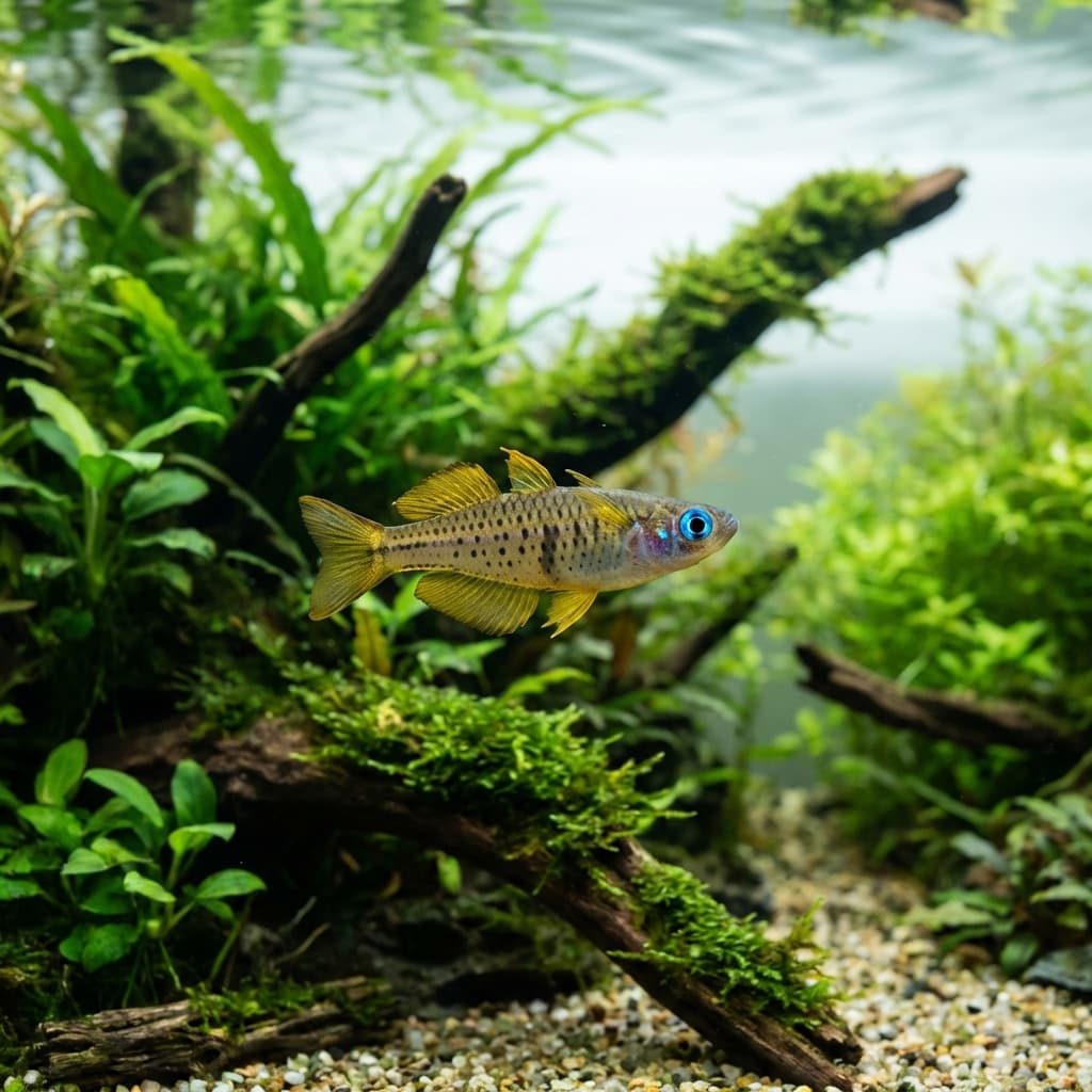 Spotted Blue-Eye Rainbowfish (Pseudomugil gertrudae)