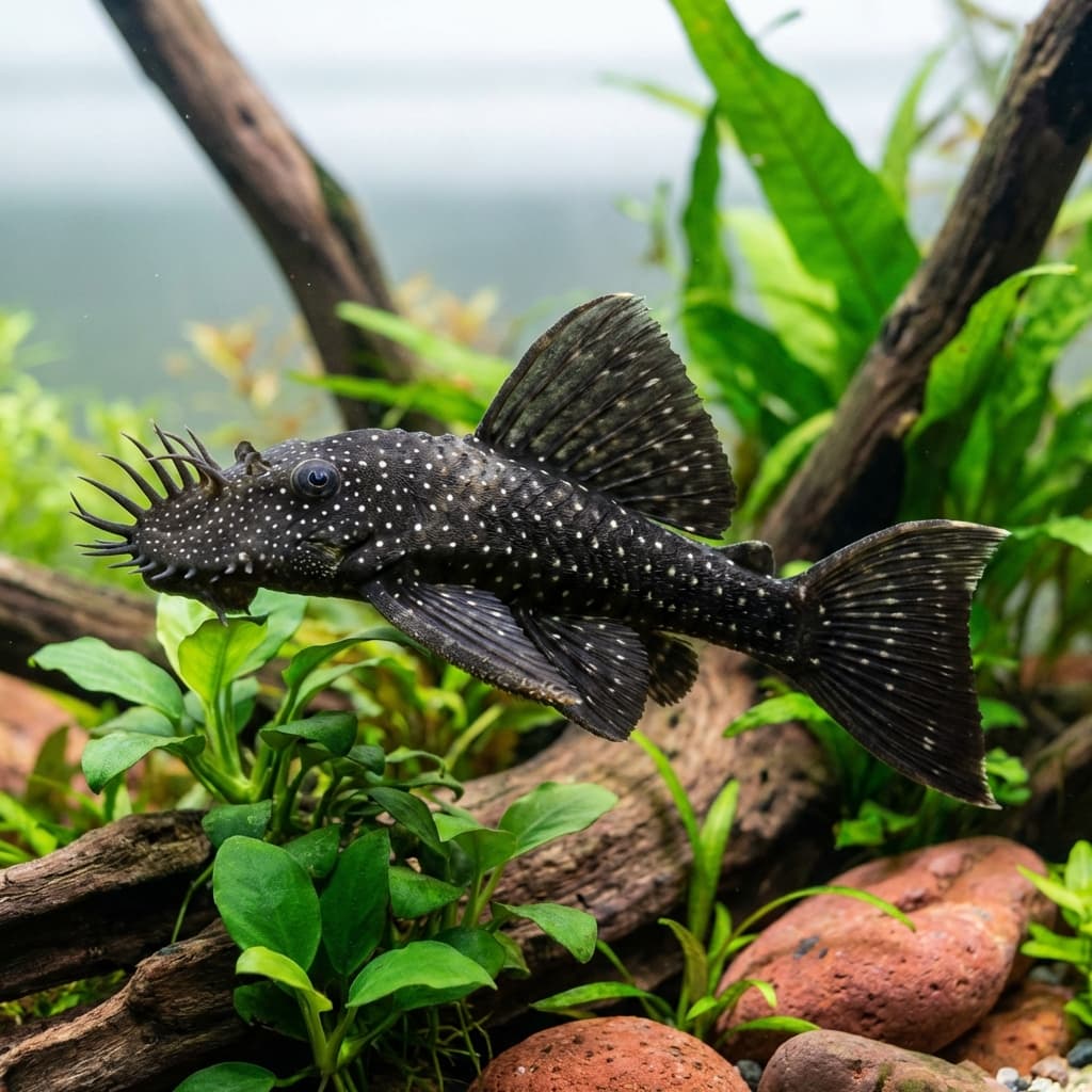 Vampyre Pleco L-240 (Leporacanthicus galaxias)